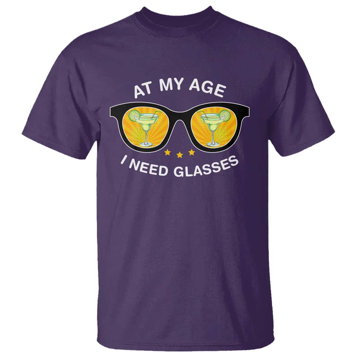 funny-drinking-at-my-age-i-need-glasses-t-shirt
