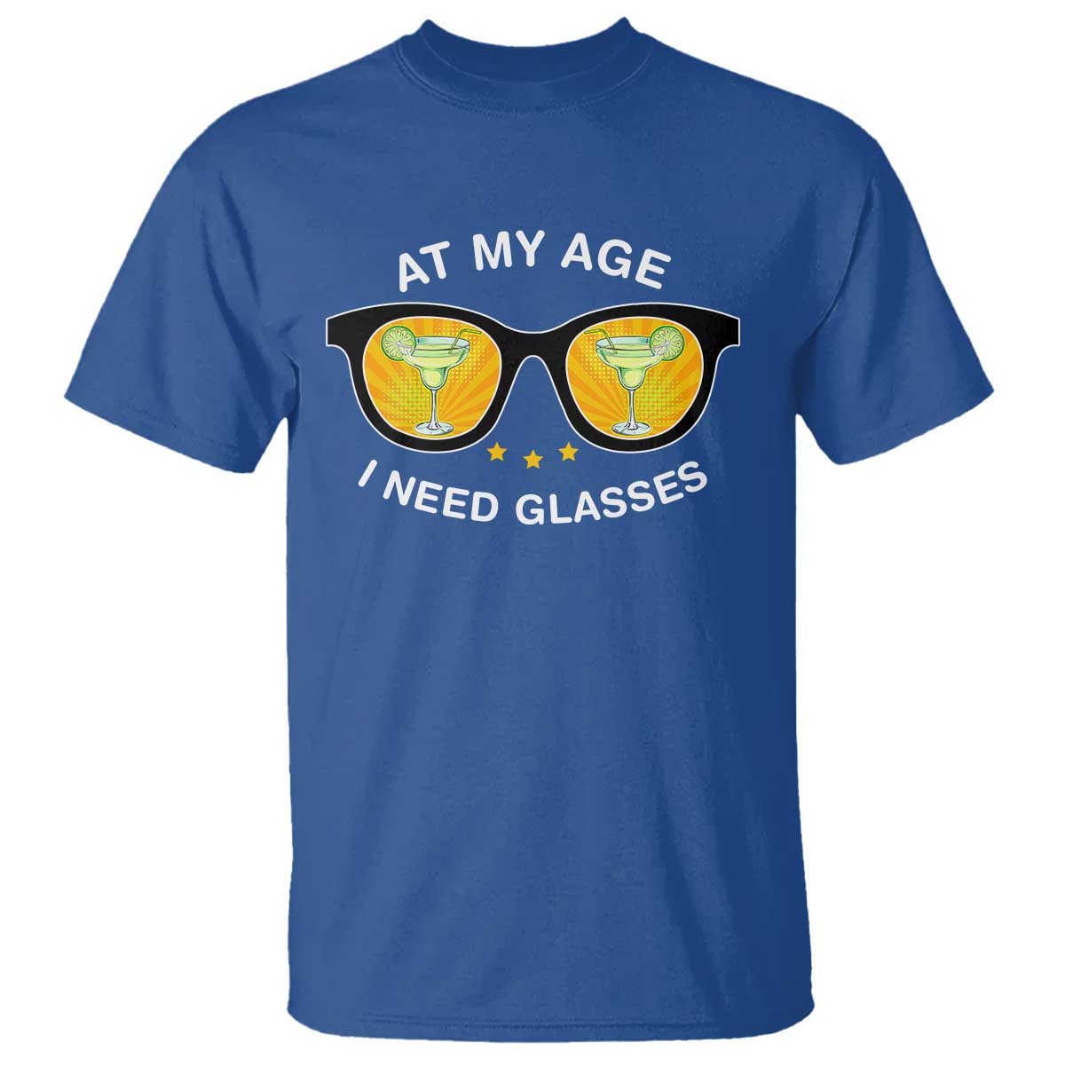 funny-drinking-at-my-age-i-need-glasses-t-shirt