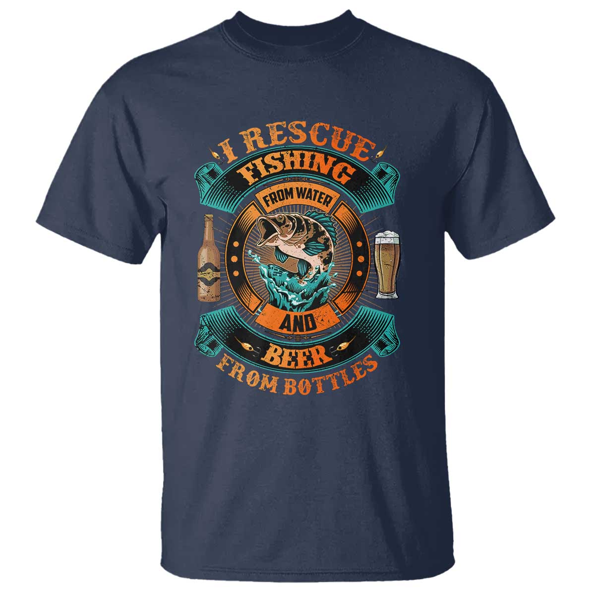 funny-fishing-drinking-t-shirt-i-rescue-fish-from-water-and-beer-from-bottles