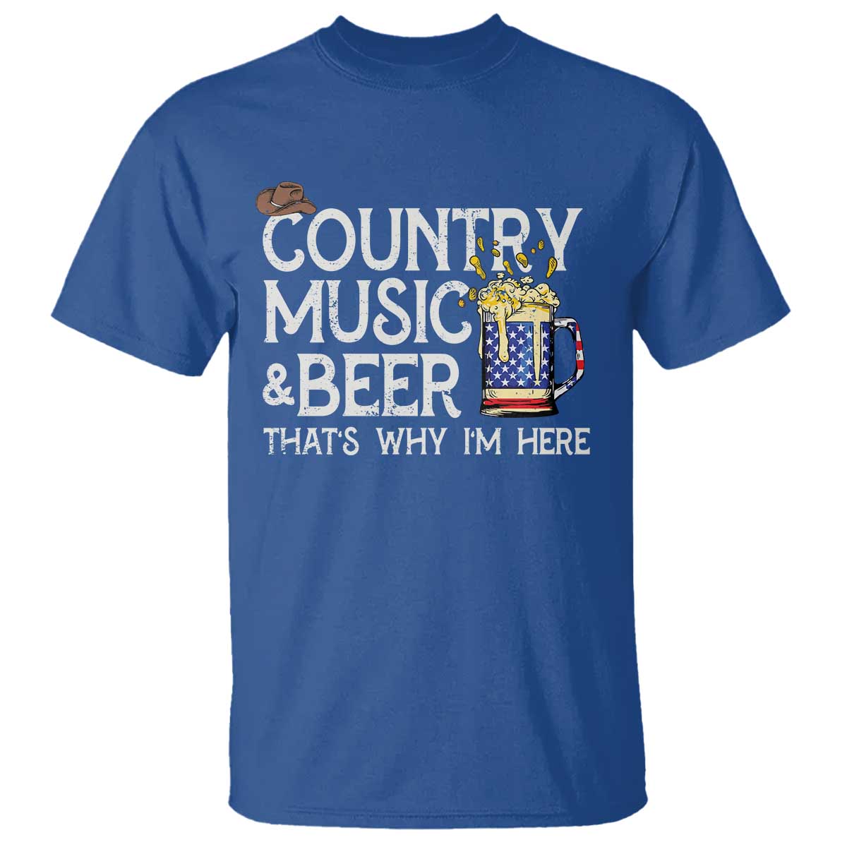 funny-country-music-and-beer-t-shirt-thats-why-im-here