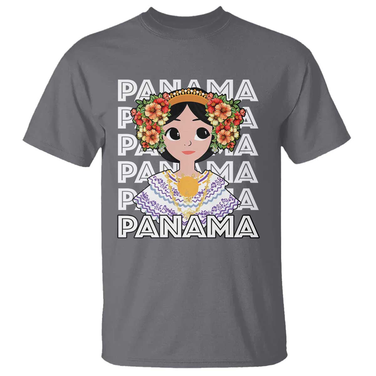 panamanian-cultural-women-t-shirt