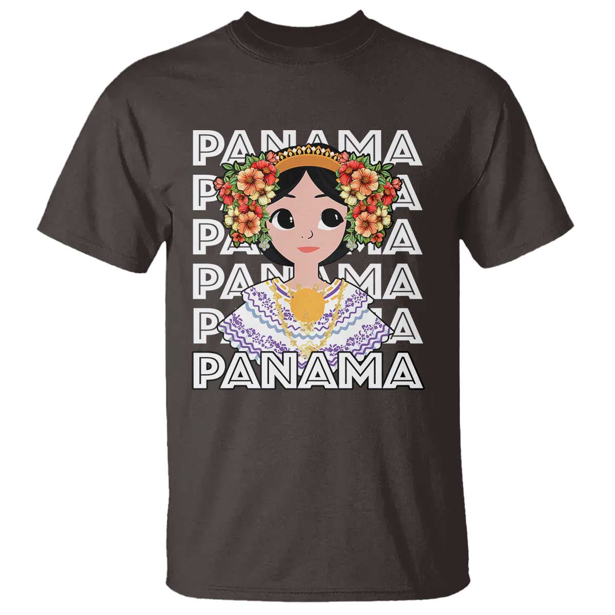 panamanian-cultural-women-t-shirt