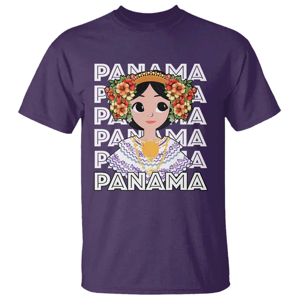 panamanian-cultural-women-t-shirt