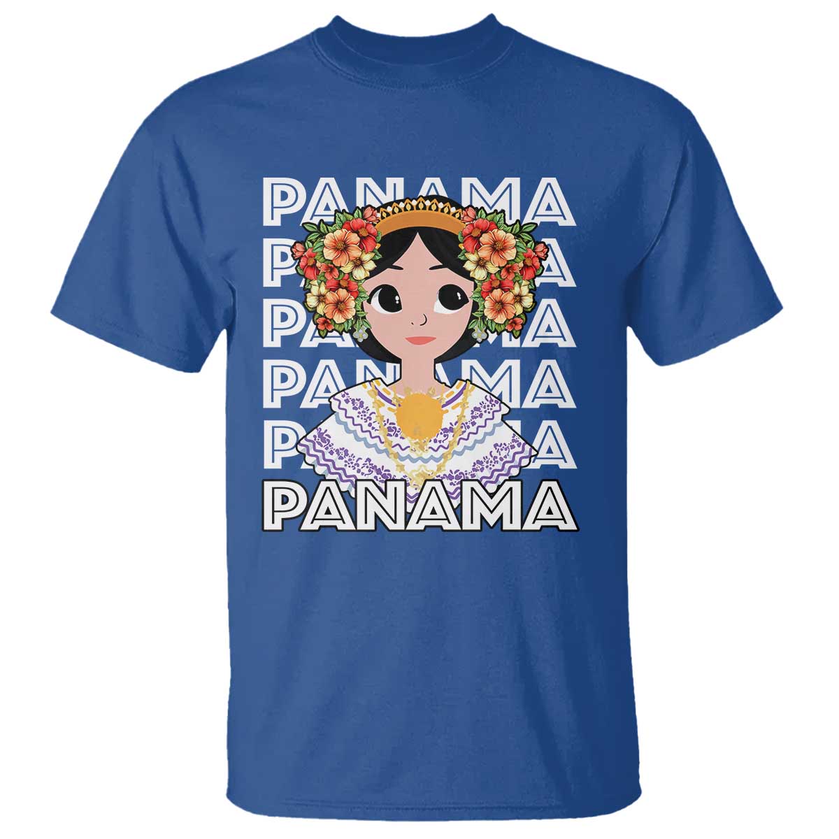 panamanian-cultural-women-t-shirt