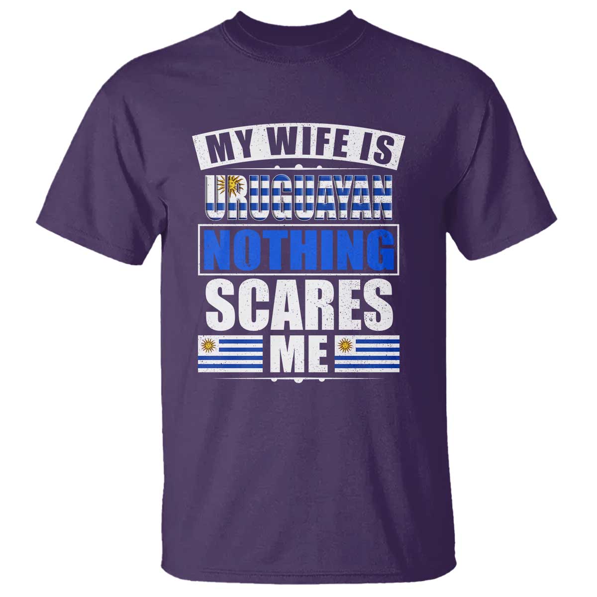 funny-my-wife-is-uruguayan-t-shirt-nothing-scares-me-uruguay-flag