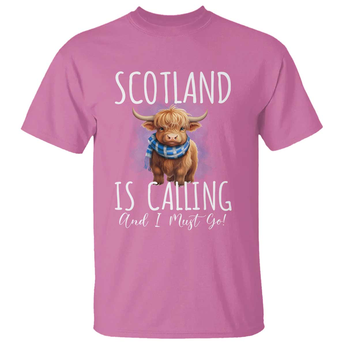 scotland-is-calling-and-i-must-go-highland-cow-t-shirt