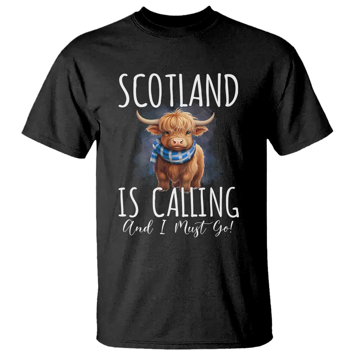scotland-is-calling-and-i-must-go-highland-cow-t-shirt