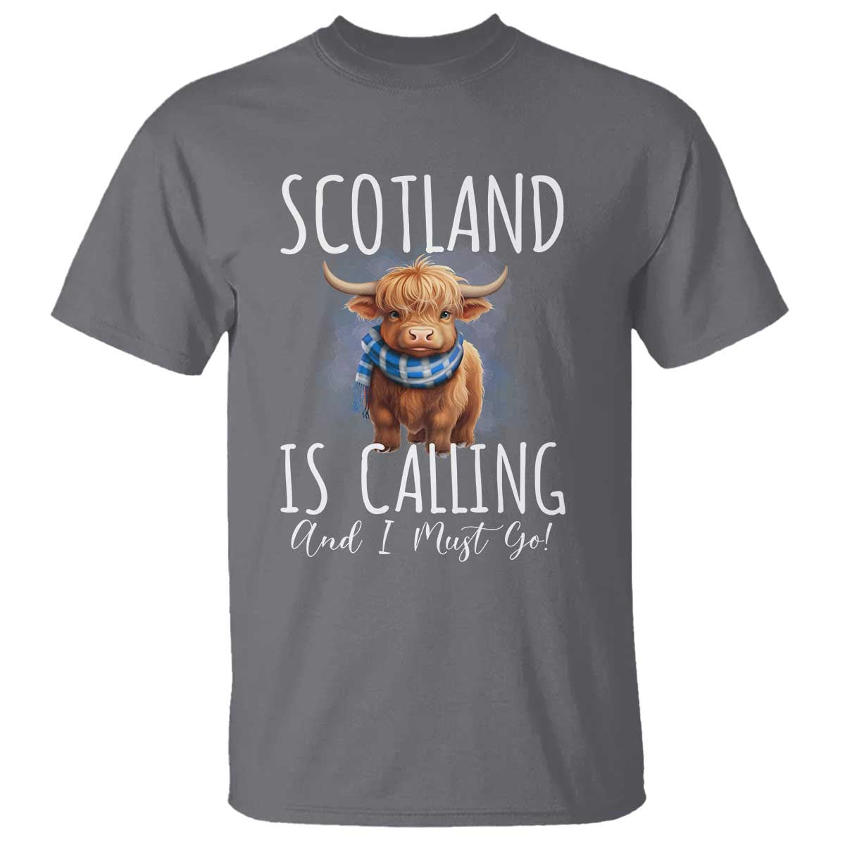 scotland-is-calling-and-i-must-go-highland-cow-t-shirt