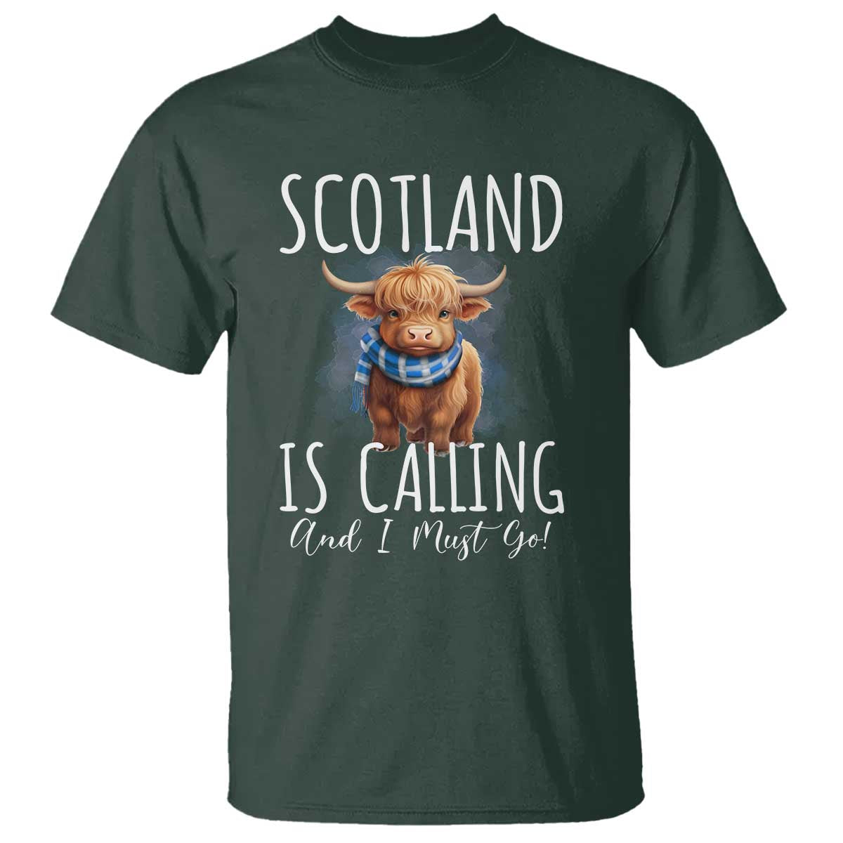 scotland-is-calling-and-i-must-go-highland-cow-t-shirt