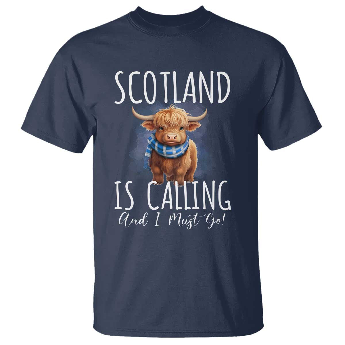 scotland-is-calling-and-i-must-go-highland-cow-t-shirt