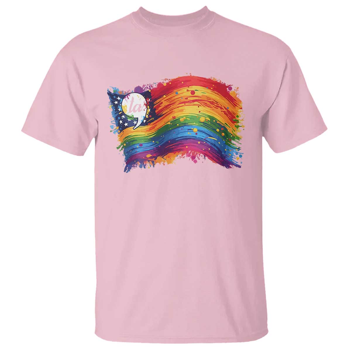 rainbow-flag-comma-la-harris-2024-t-shirt