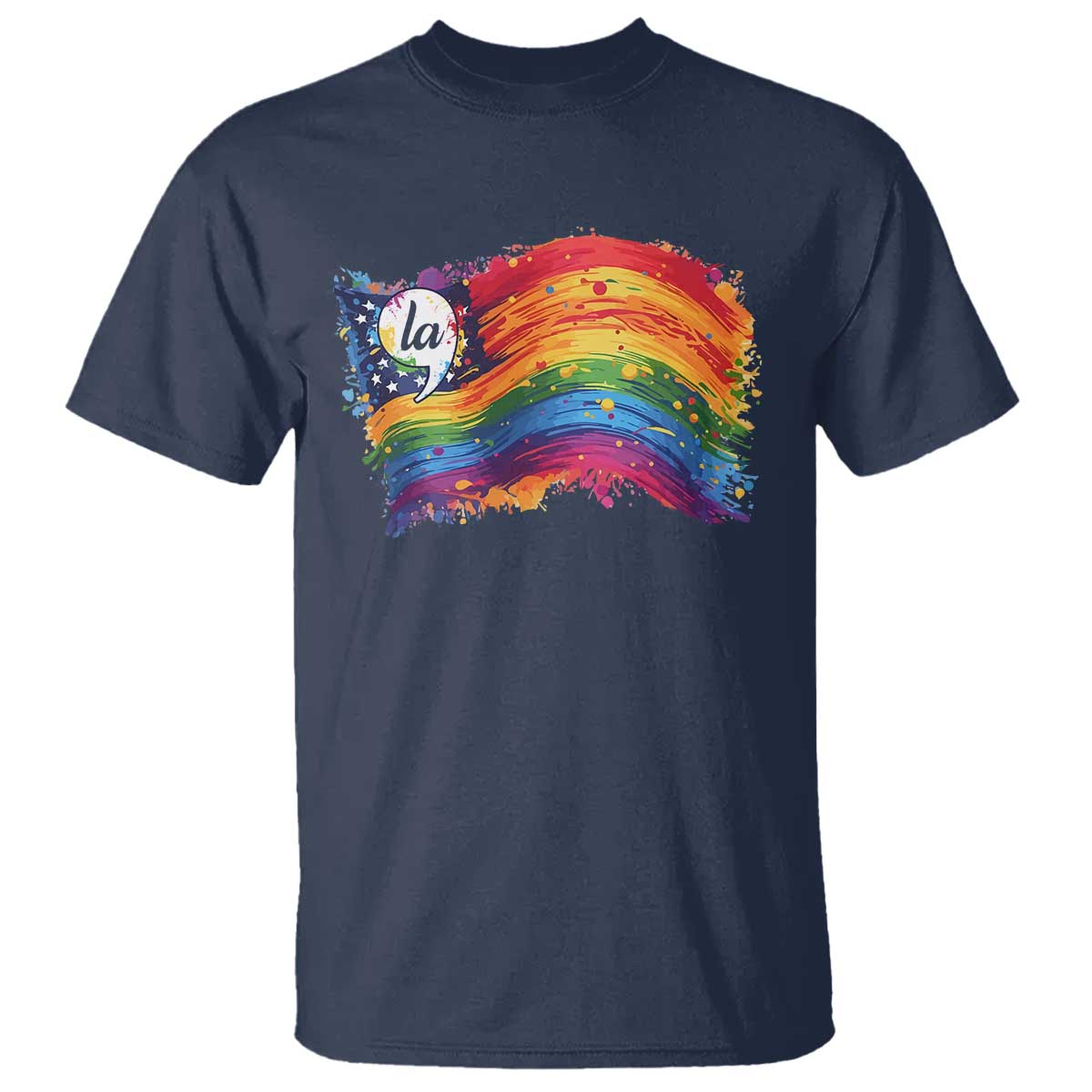 rainbow-flag-comma-la-harris-2024-t-shirt