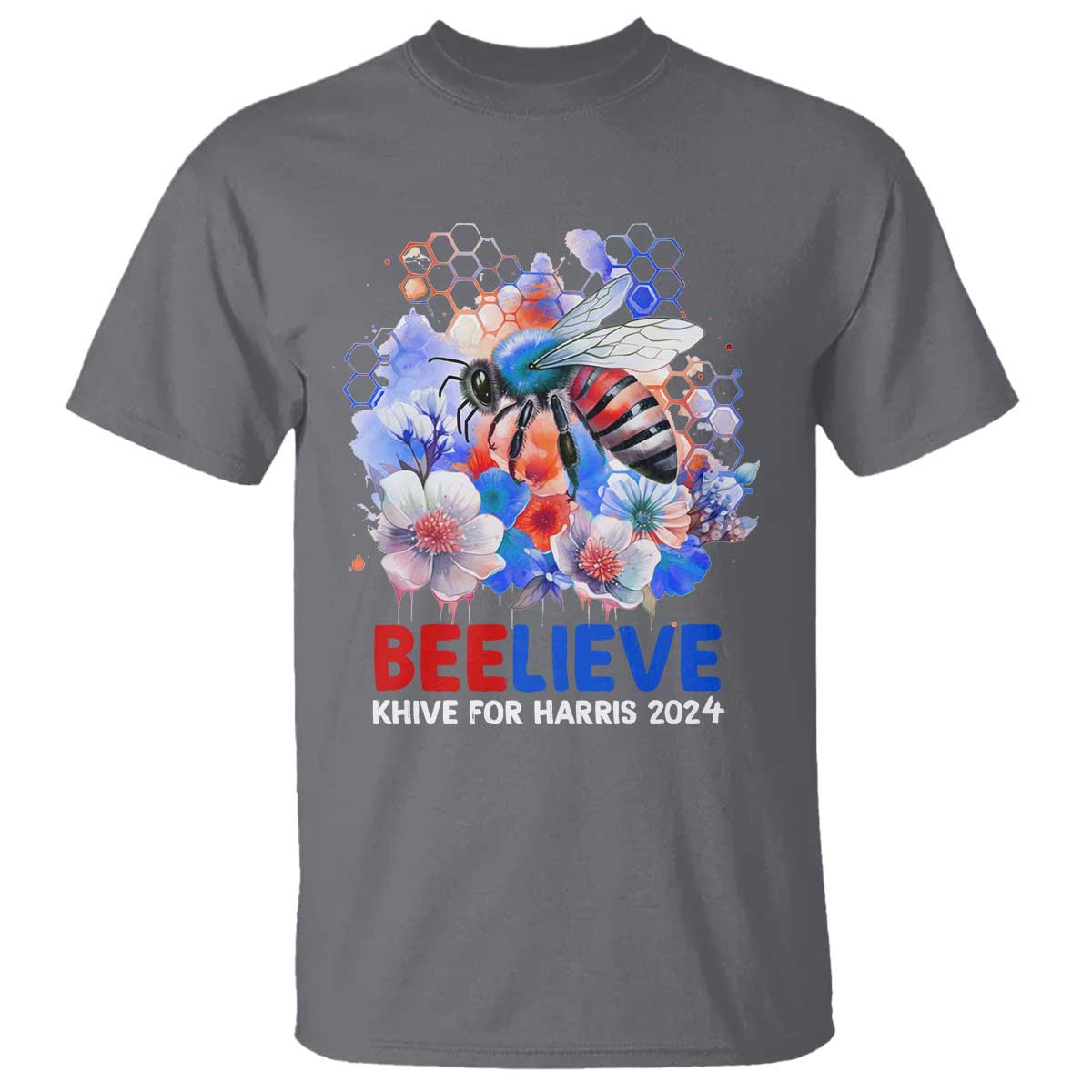 believe-khive-for-harris-2024-t-shirt-bee-american-flag