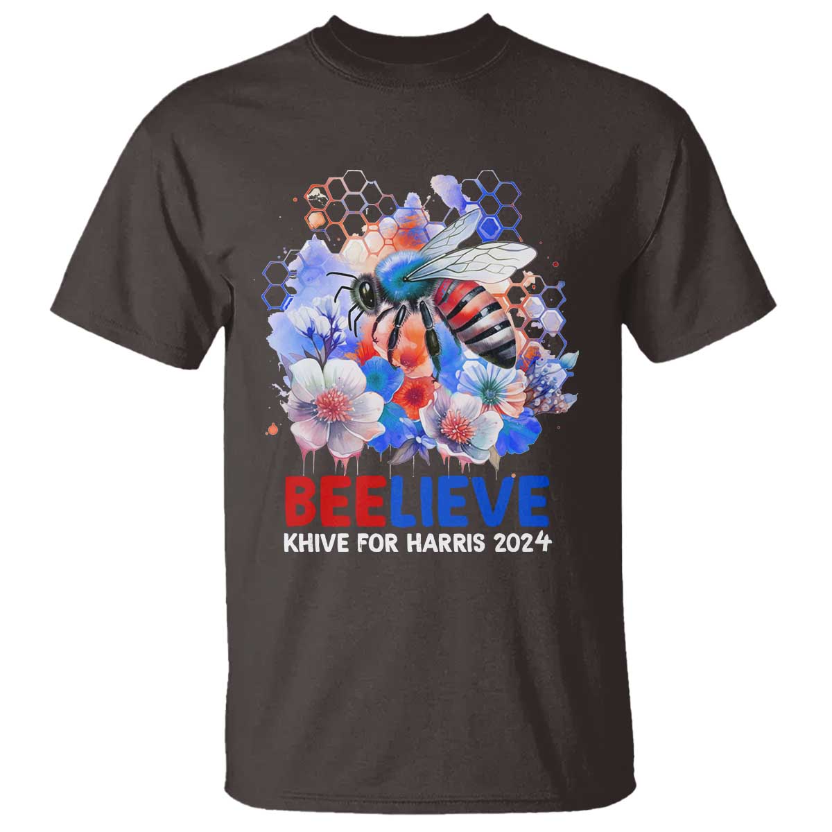 believe-khive-for-harris-2024-t-shirt-bee-american-flag