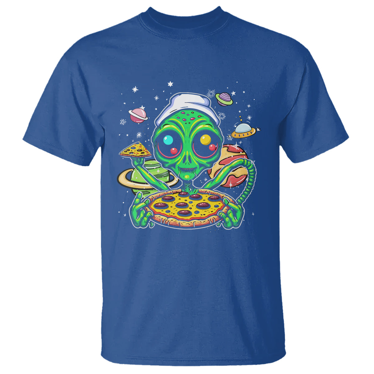 alien-eating-pizza-outer-space-with-planet-ufo-t-shirt