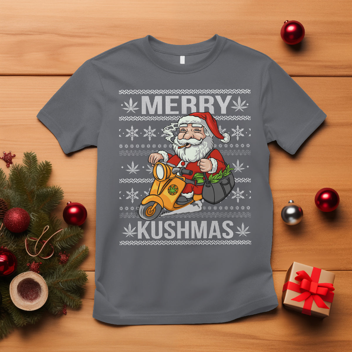 merry-kushmas-christmas-ugly-santa-smoking-cannabis-weed-420-t-shirt