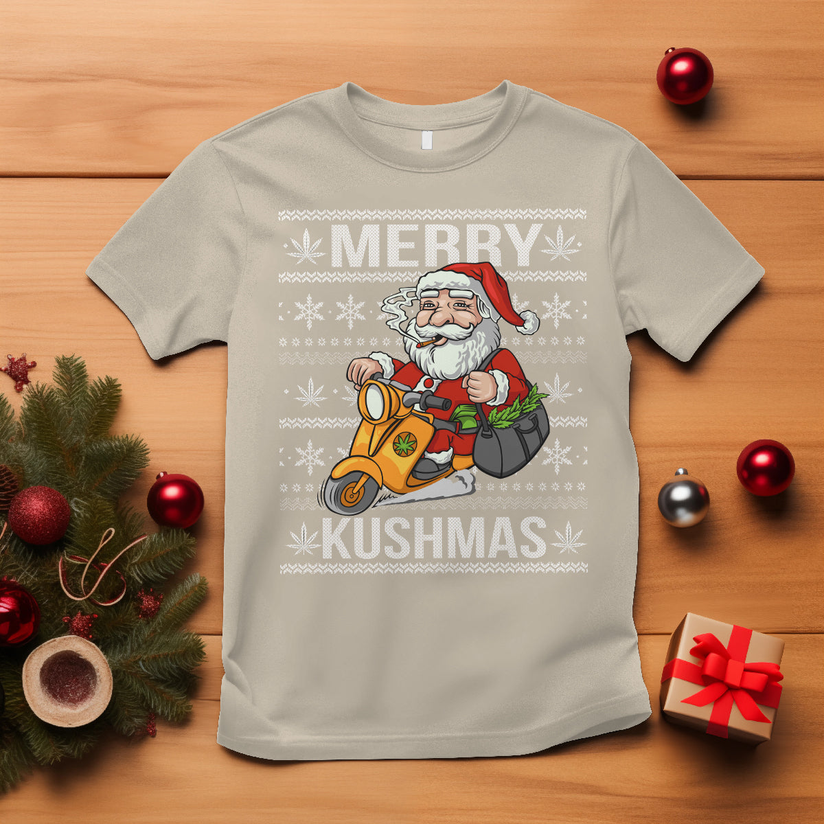 merry-kushmas-christmas-ugly-santa-smoking-cannabis-weed-420-t-shirt