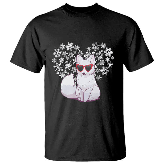 valentines-day-t-shirt-arctic-snow-fox-heart-glasses-snowflake-animal-lover