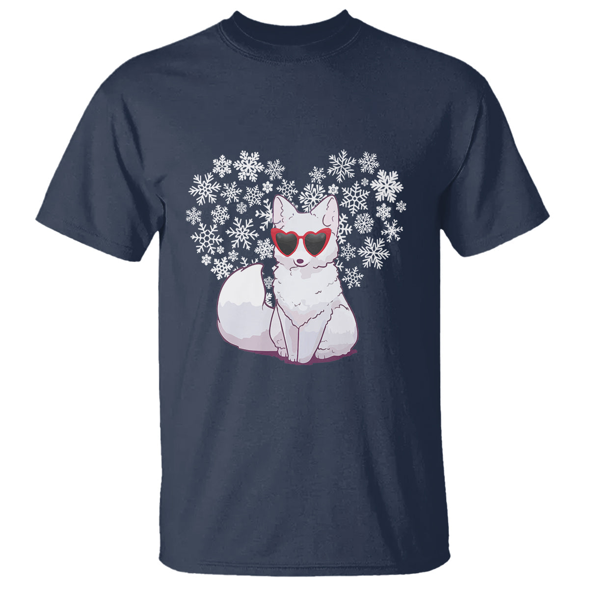 valentines-day-t-shirt-arctic-snow-fox-heart-glasses-snowflake-animal-lover