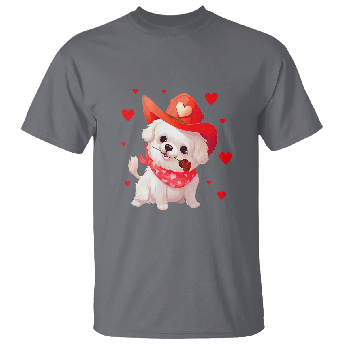 valentines-day-t-shirt-vintage-retro-puppy-dog-cowboy