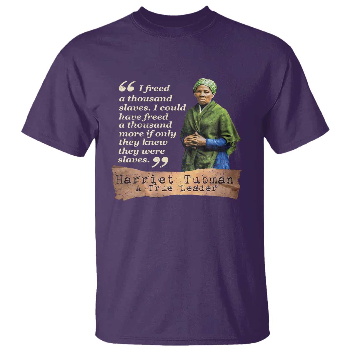harriet-tubman-t-shirt-if-only-they-knew-they-were-slaves-black-history