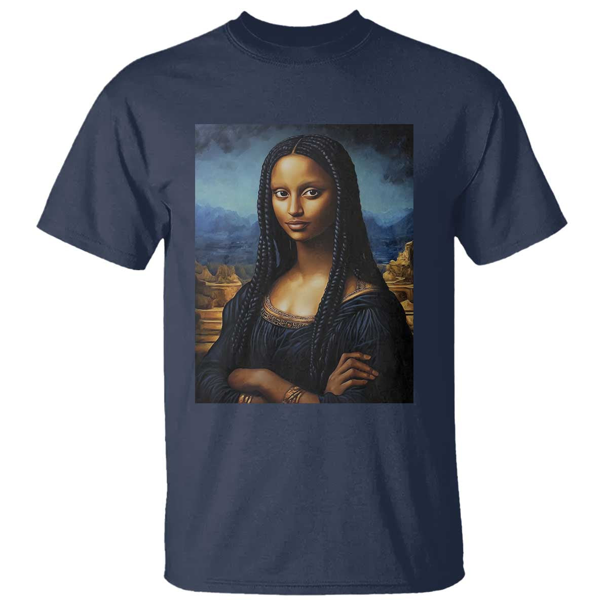 black-women-pride-t-shirt-melanin-mona-lisa-afro-queen-aesthetic-black-history