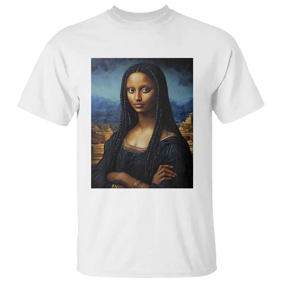 black-women-pride-t-shirt-melanin-mona-lisa-afro-queen-aesthetic-black-history