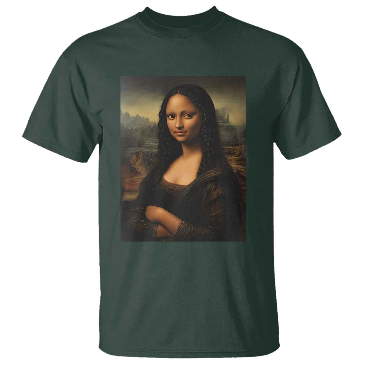 black-mona-lisa-t-shirt-melanin-pretty-aesthetic-black-history