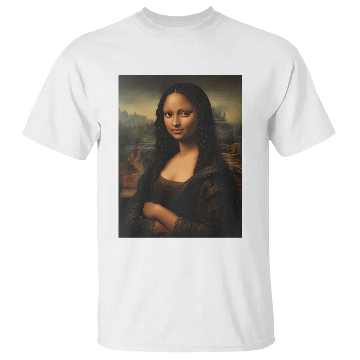 black-mona-lisa-t-shirt-melanin-pretty-aesthetic-black-history