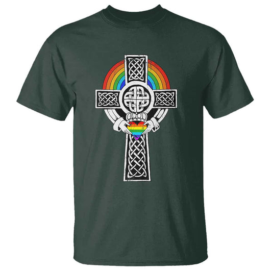 rainbow-celtic-claddagh-cross-t-shirt