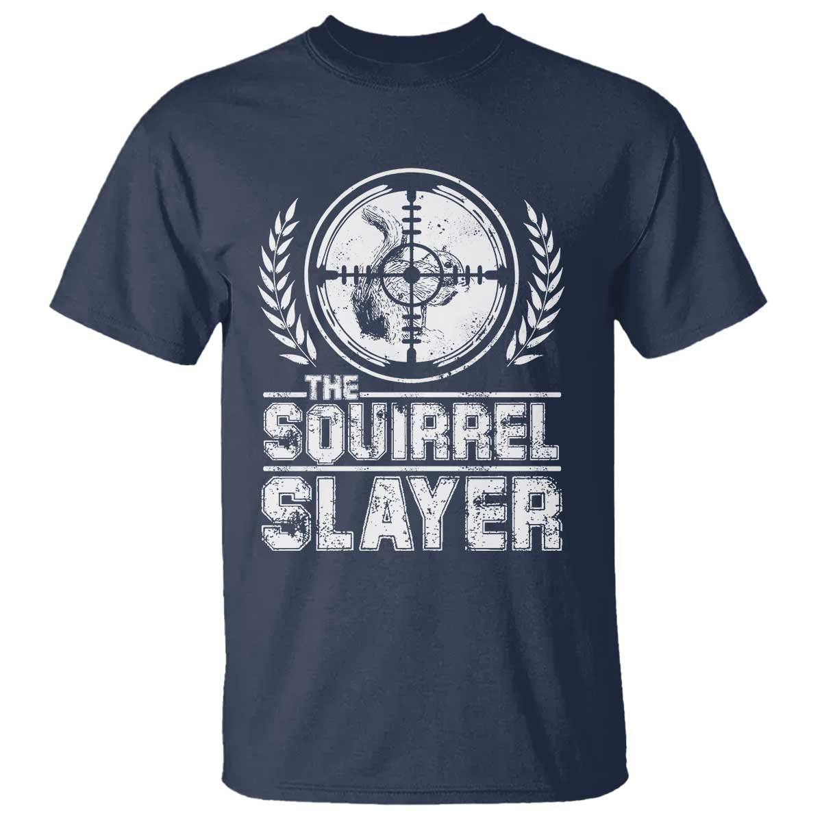 funny-hunting-squirrel-slayer-retro-t-shirt