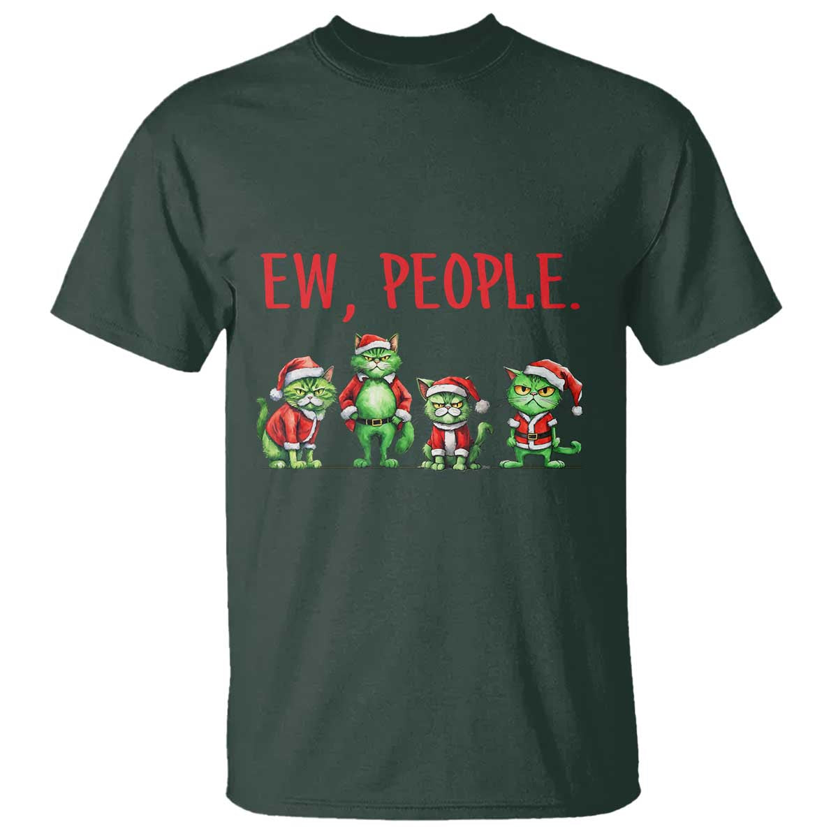 funny-christmas-cat-t-shirt-ew-people-green-cat-santa