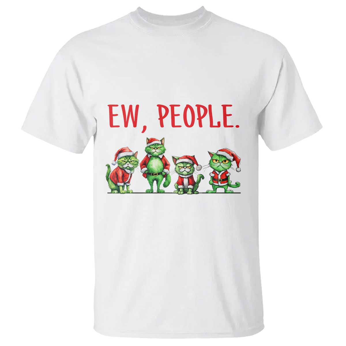 funny-christmas-cat-t-shirt-ew-people-green-cat-santa