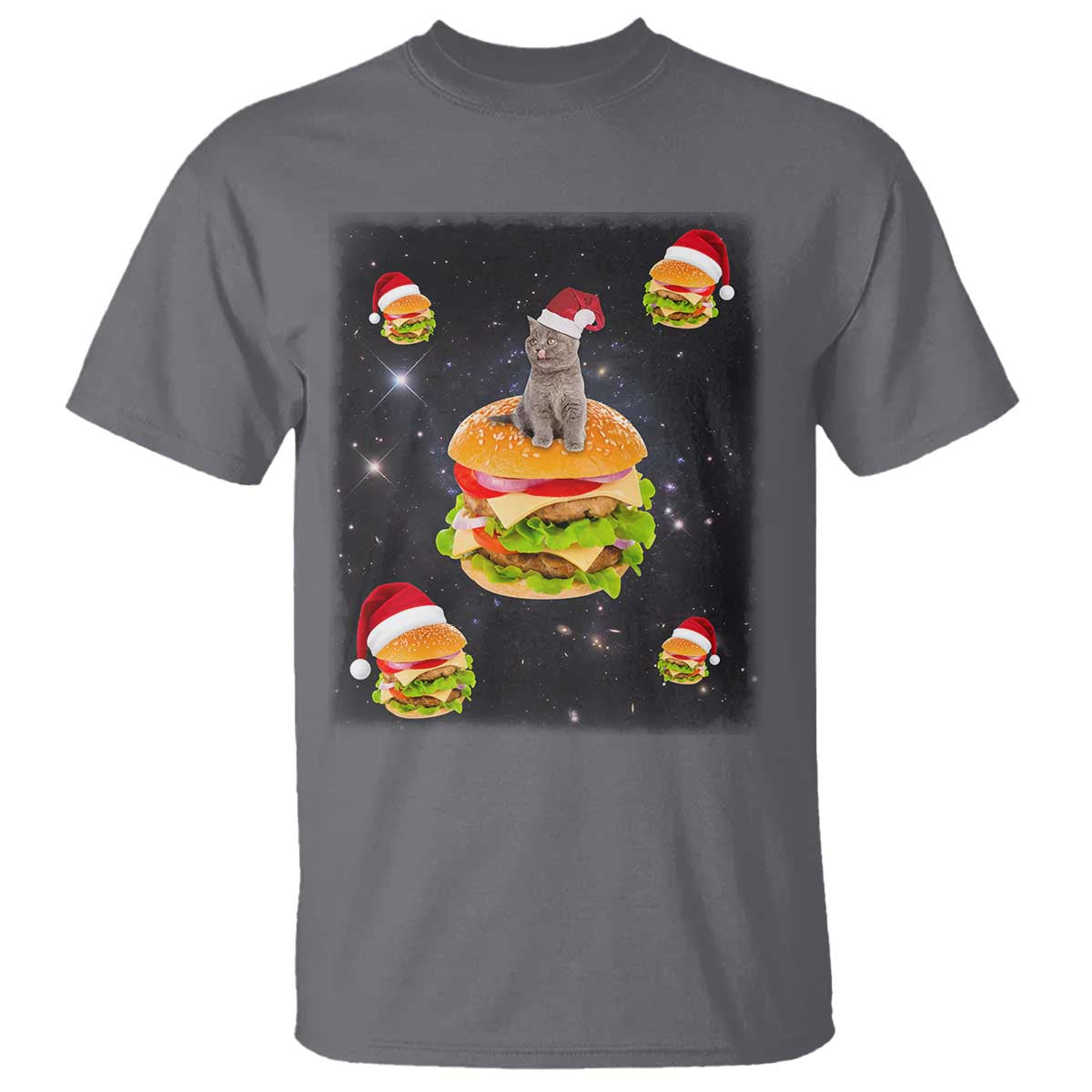 funny-christmas-cat-t-shirt-santa-cat-hamburger-lover-galaxy-outer-space