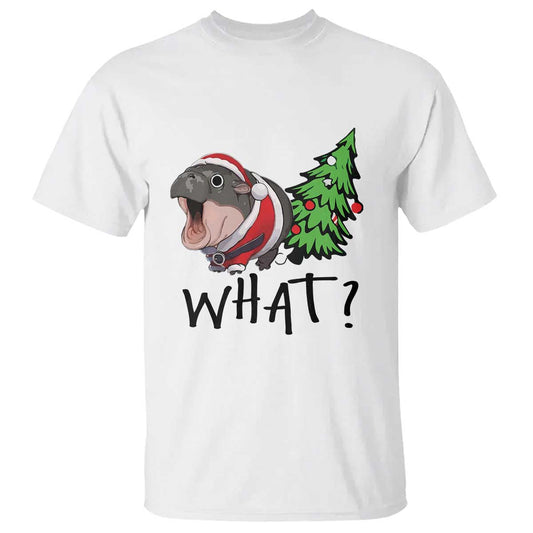 funny-christmas-moo-deng-t-shirt-what-baby-hippo-pushing-christmas-tree