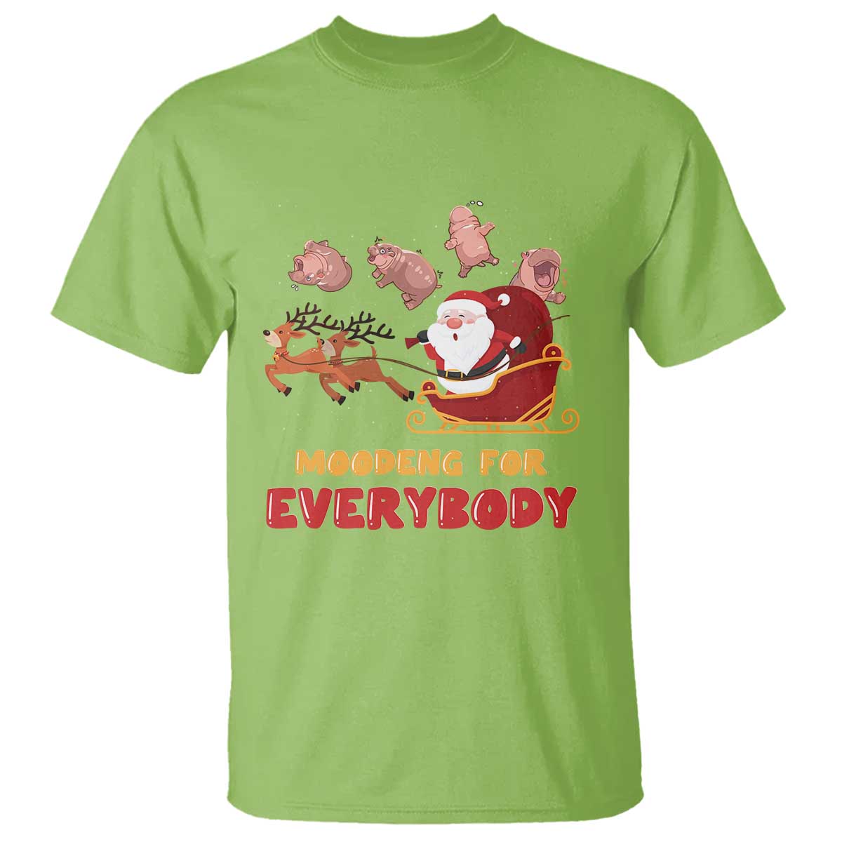 funny-christmas-moo-deng-for-everyone-t-shirt-cute-baby-hippo-santa-reindeer