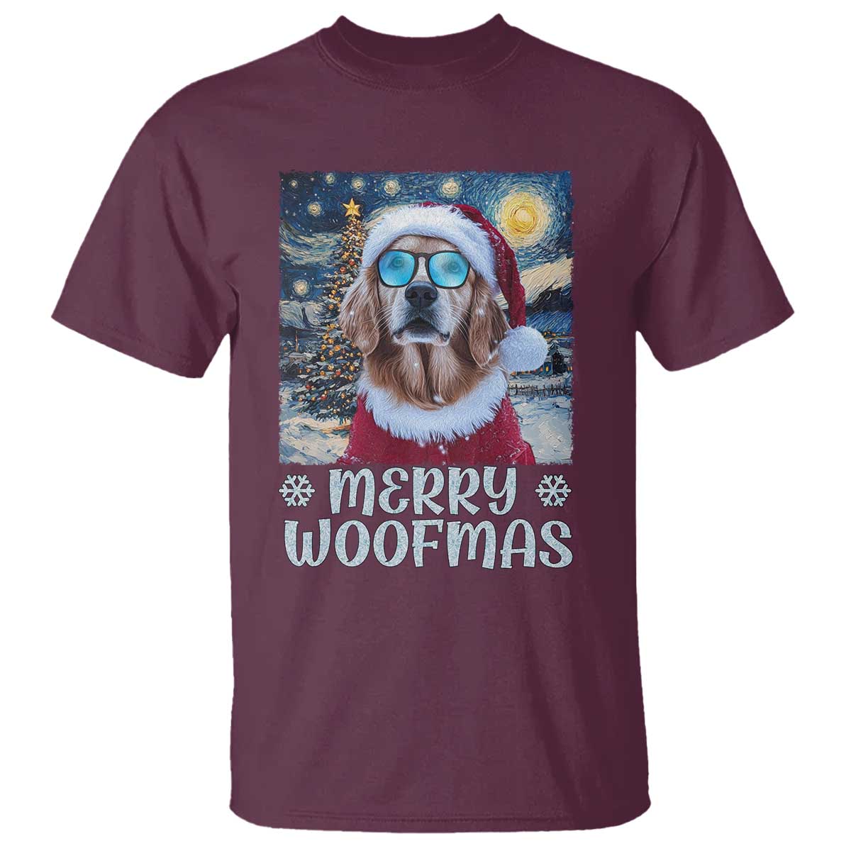 funny-xmas-golden-retriever-t-shirt-merry-woofmas-christmas-starry-night-dog-lover