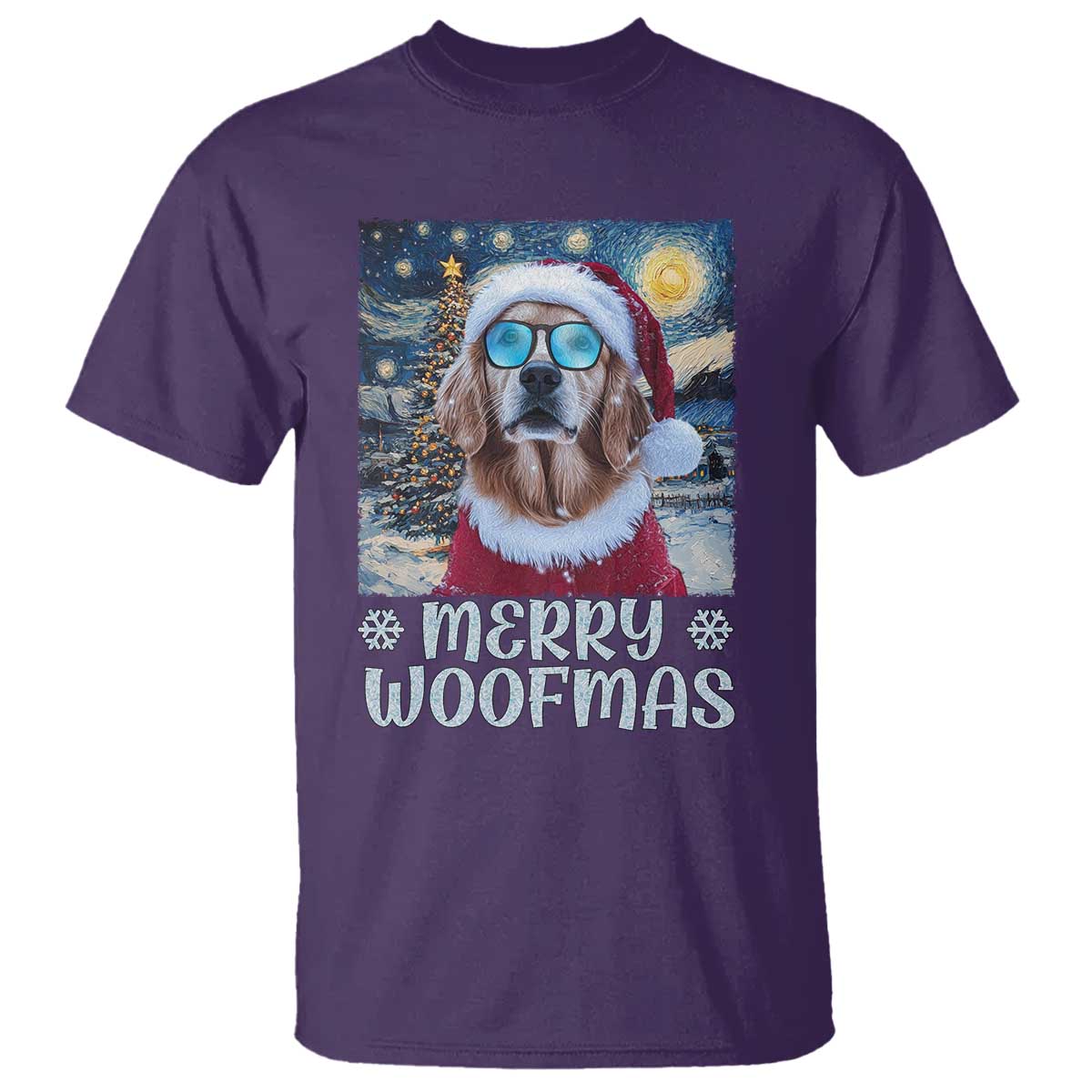 funny-xmas-golden-retriever-t-shirt-merry-woofmas-christmas-starry-night-dog-lover