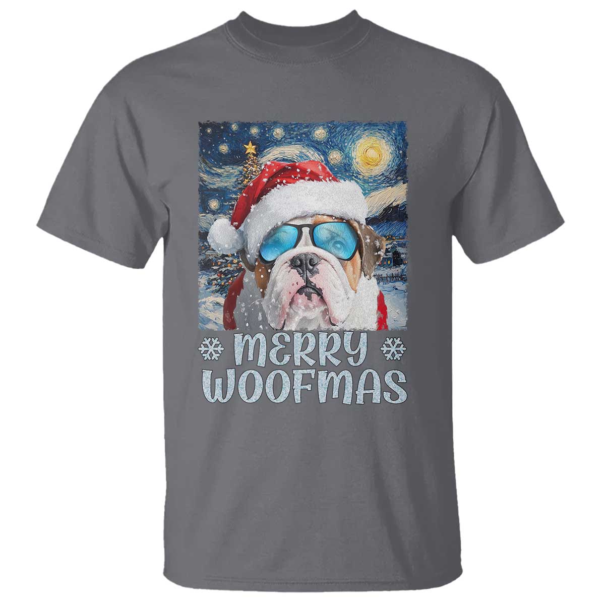 funny-xmas-bulldog-t-shirt-merry-woofmas-christmas-starry-night-dog-lover