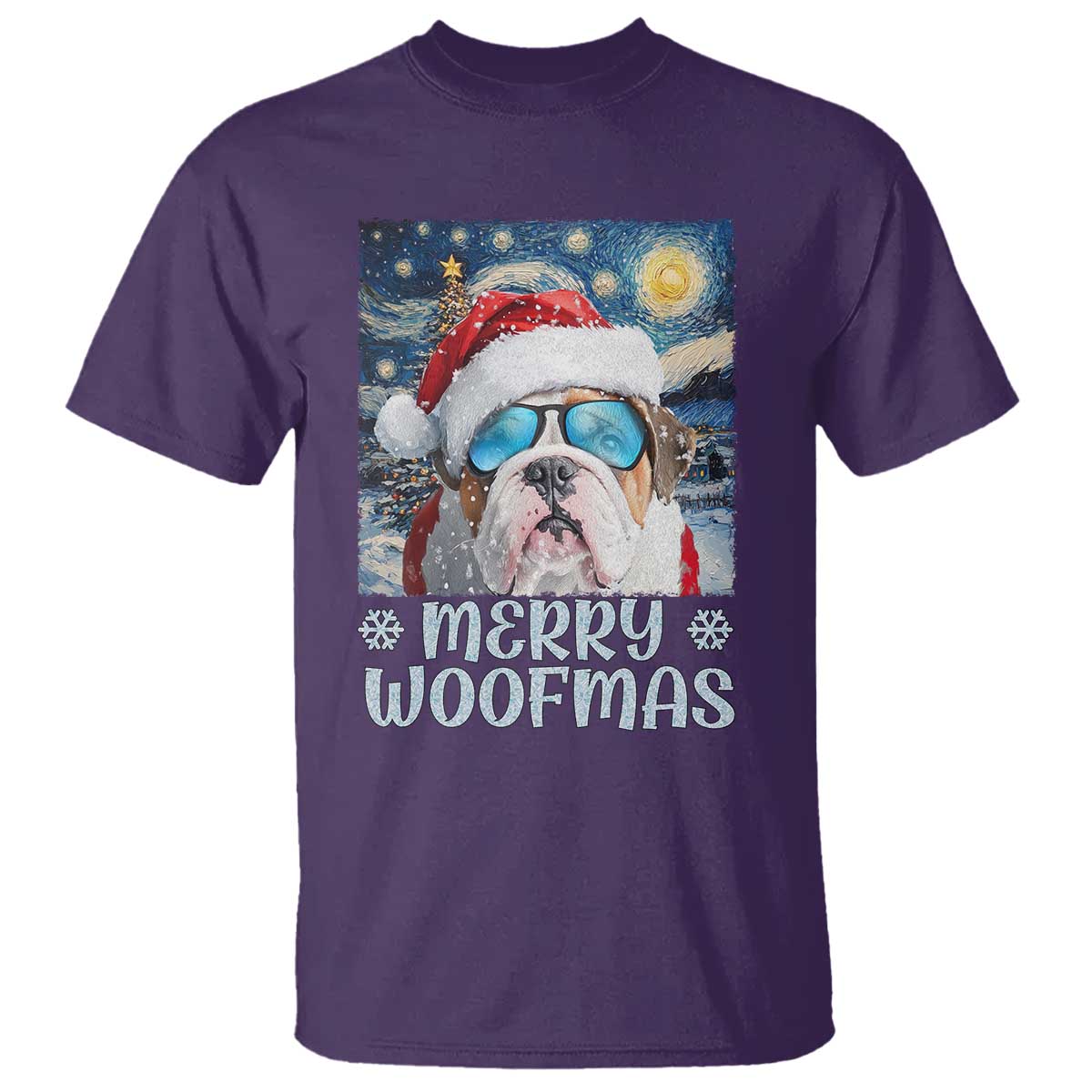 funny-xmas-bulldog-t-shirt-merry-woofmas-christmas-starry-night-dog-lover