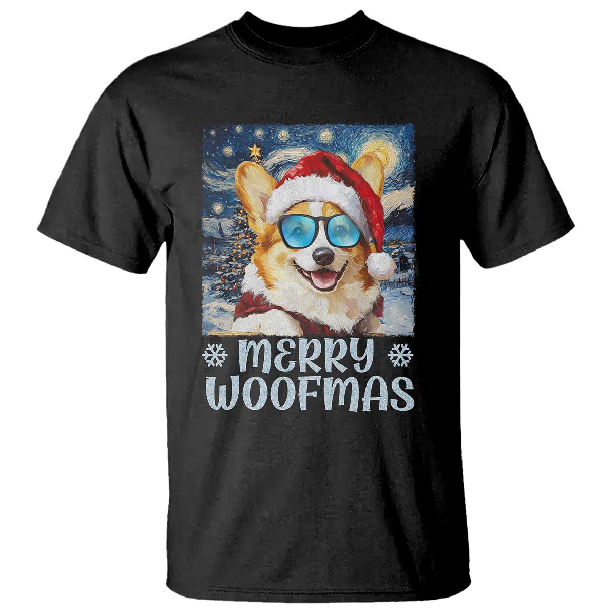 funny-xmas-corgi-t-shirt-merry-woofmas-christmas-starry-night-dog-lover
