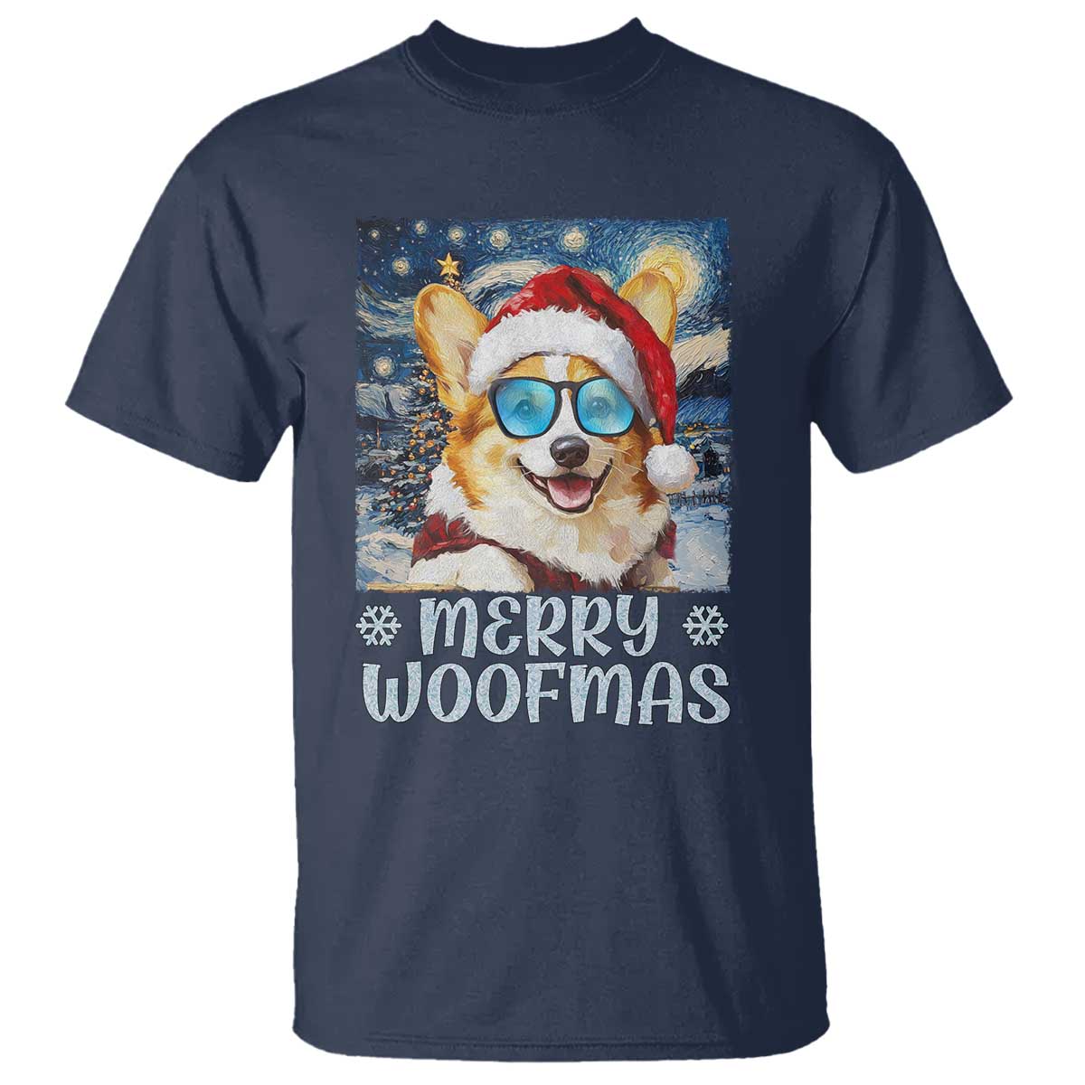 funny-xmas-corgi-t-shirt-merry-woofmas-christmas-starry-night-dog-lover