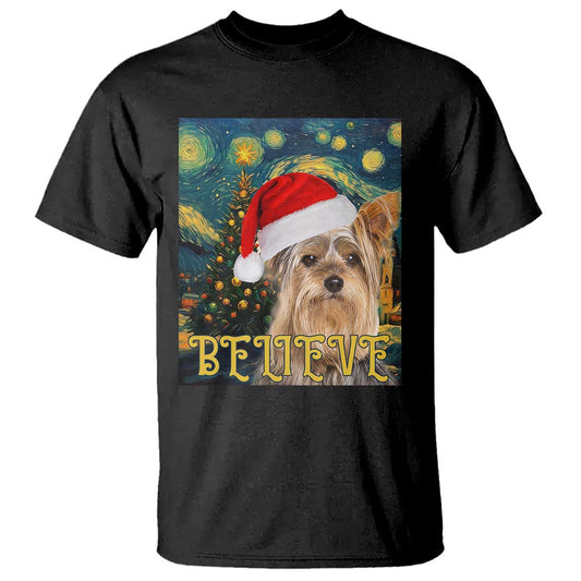 funny-xmas-yorkshire-t-shirt-believe-christmas-starry-night-dog-lover