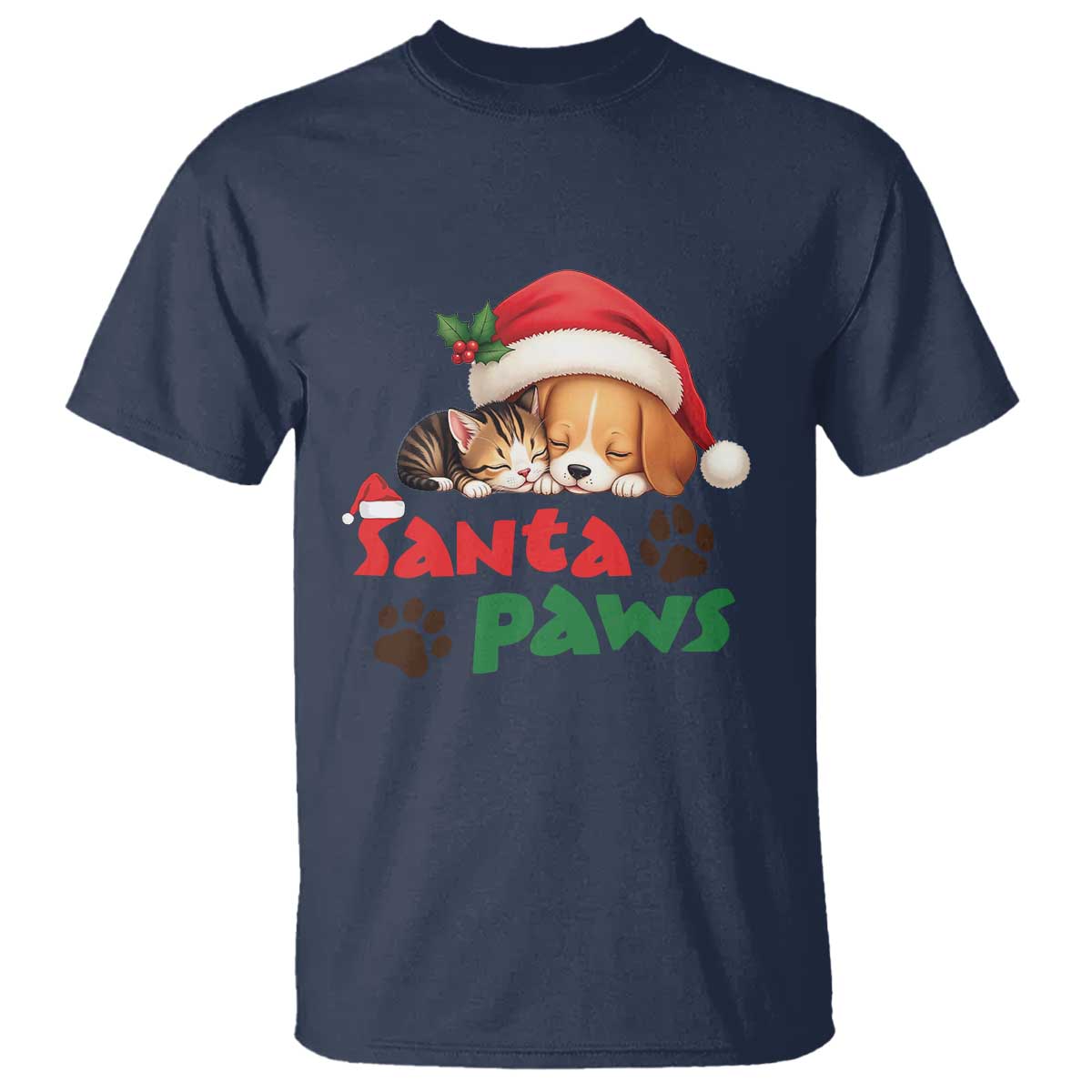 funny-christmas-santa-paws-dogs-and-cats-t-shirt