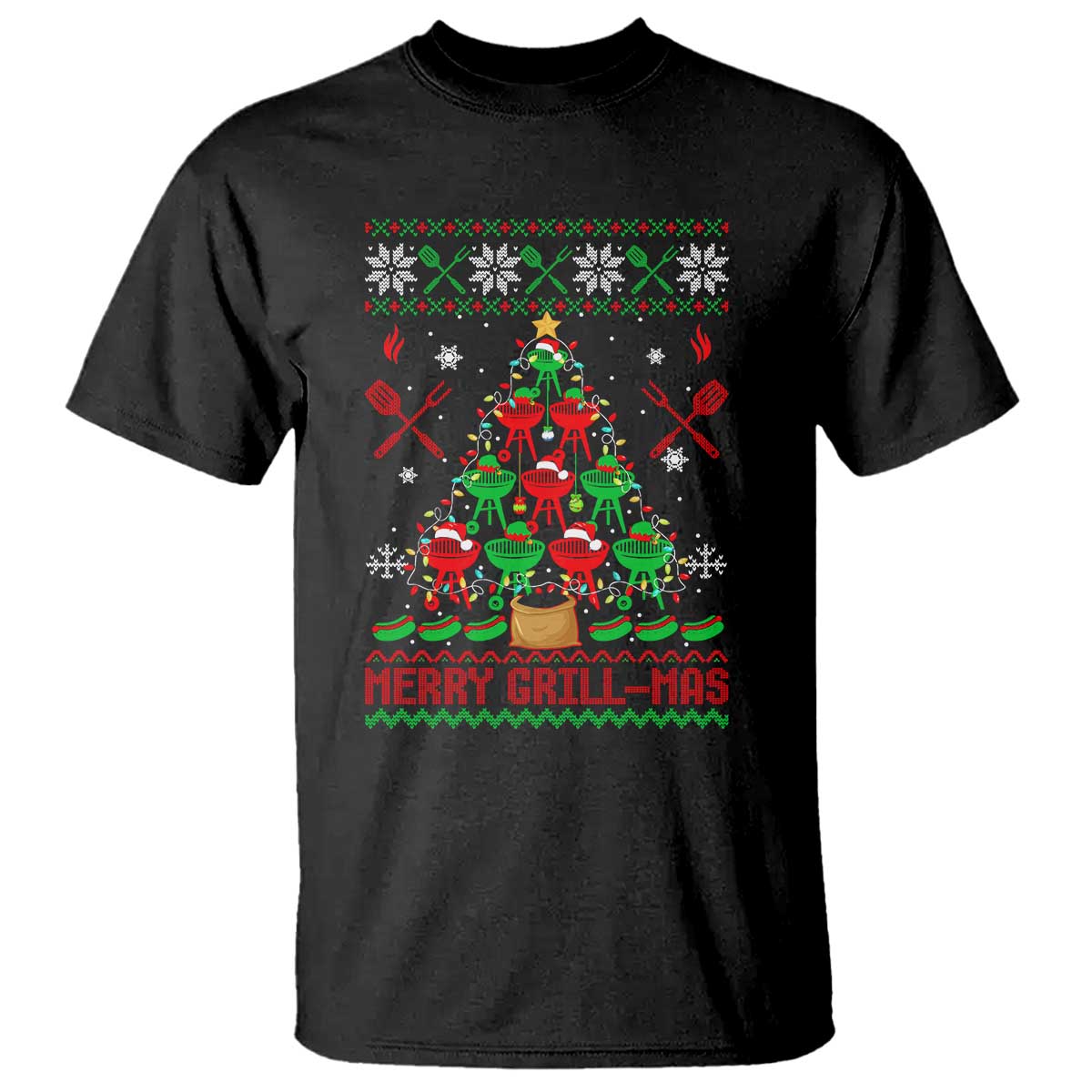 funny-xmas-grilling-t-shirt-merry-grill-mas-santa-grilling-bbq-smoking-meat