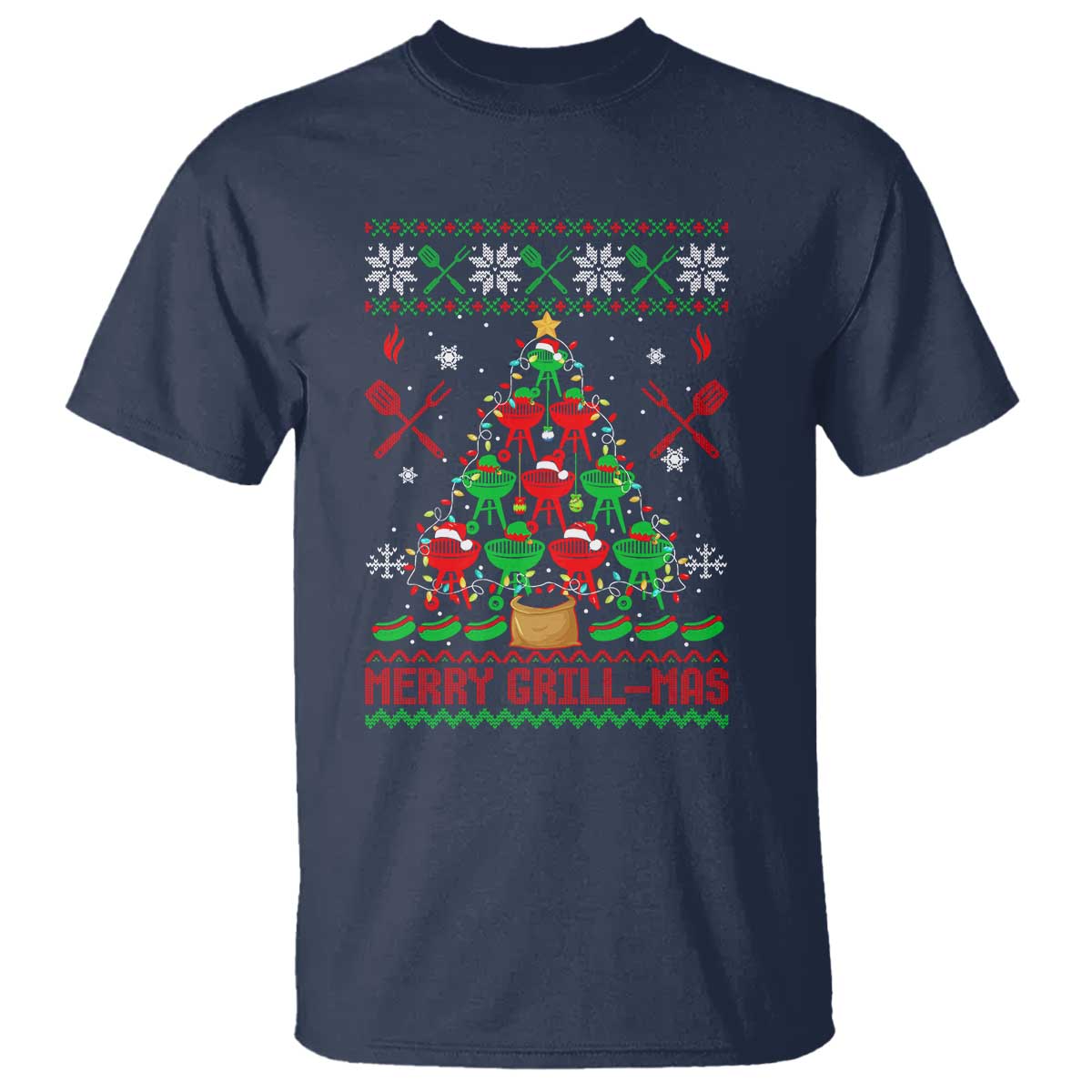 funny-xmas-grilling-t-shirt-merry-grill-mas-santa-grilling-bbq-smoking-meat