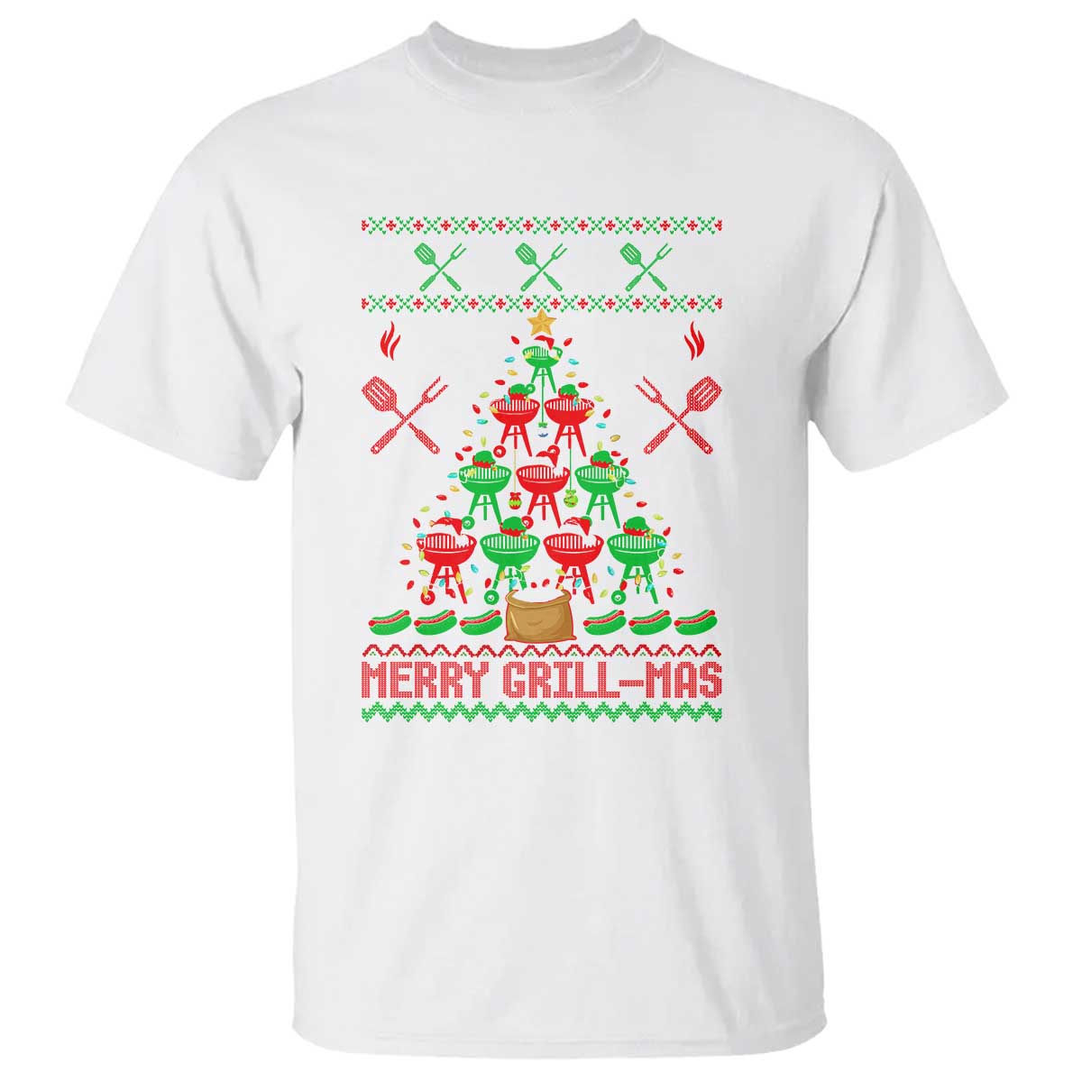 funny-xmas-grilling-t-shirt-merry-grill-mas-santa-grilling-bbq-smoking-meat