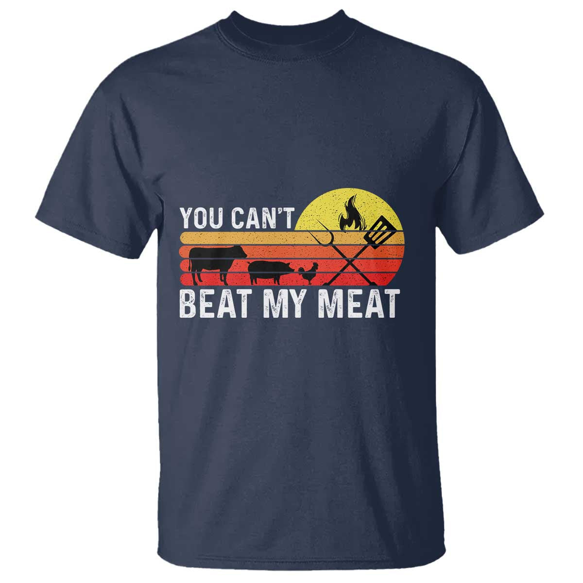 funny-bbq-grilling-t-shirt-you-cant-beat-my-meat