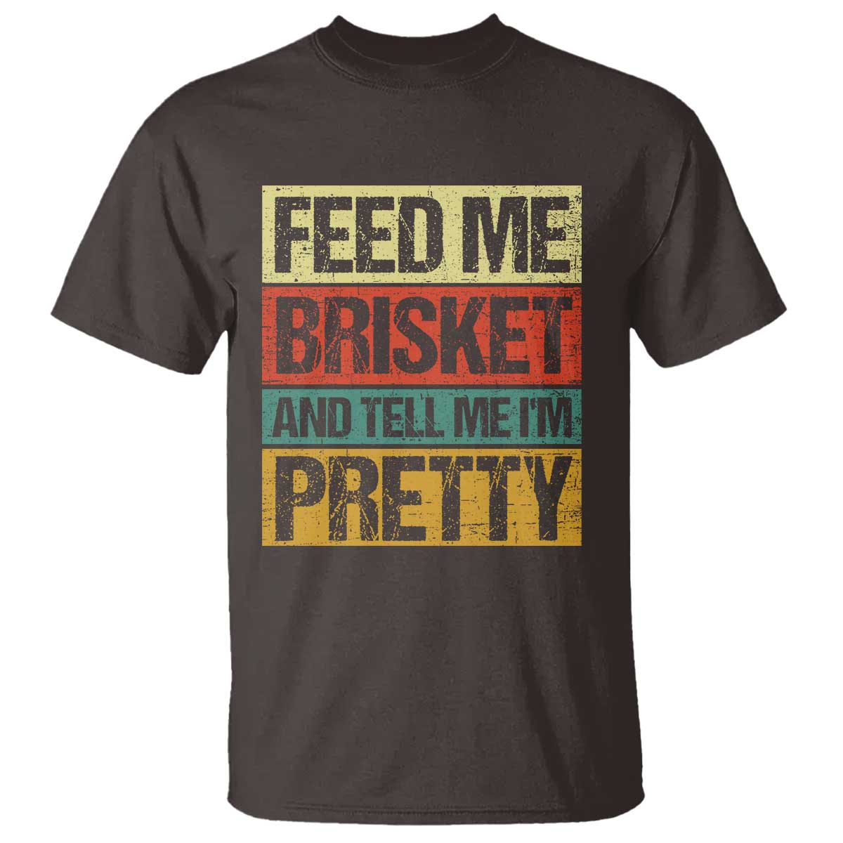 funny-pitmaster-bbq-t-shirt-feed-me-brisket-retro-smoker-grilling