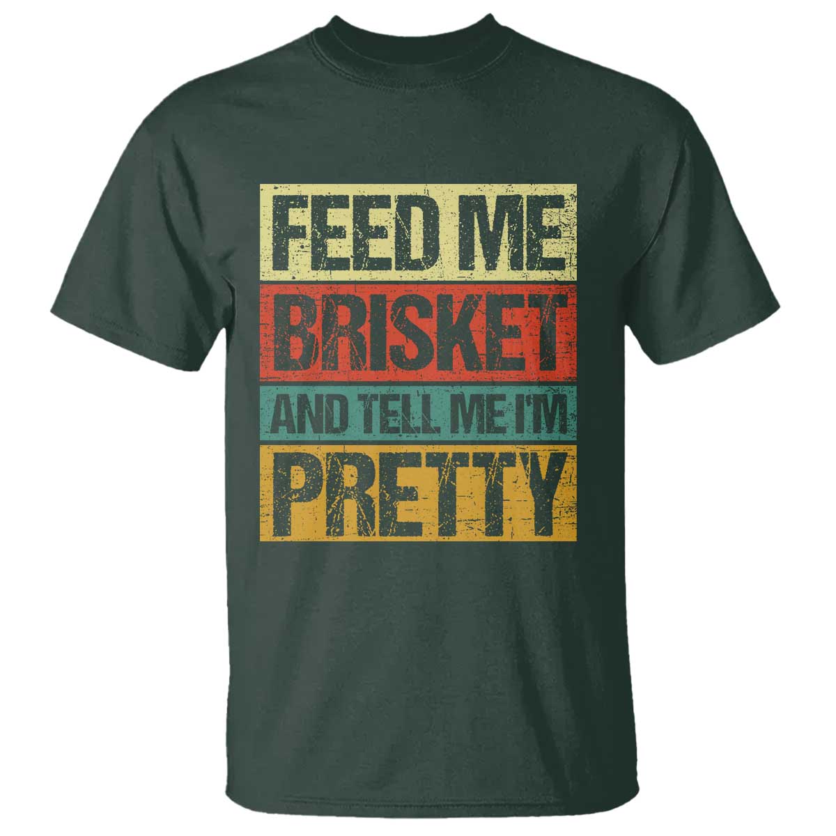 funny-pitmaster-bbq-t-shirt-feed-me-brisket-retro-smoker-grilling